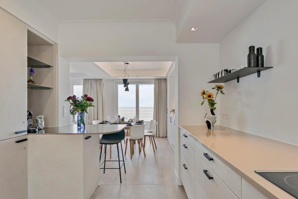 Huswell - Panoramic Seaview Apartment In 'T Zoute 克诺克－海斯特 外观 照片