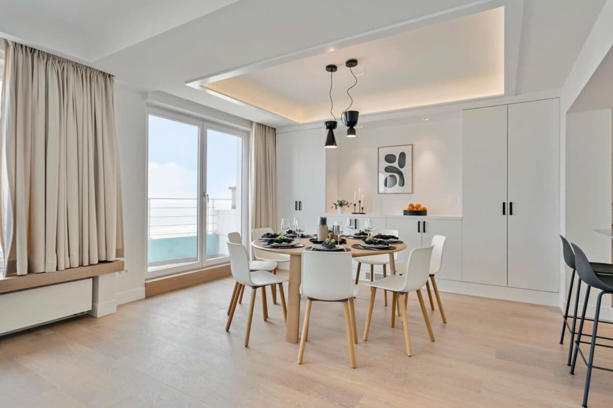 Huswell - Panoramic Seaview Apartment In 'T Zoute 克诺克－海斯特 外观 照片